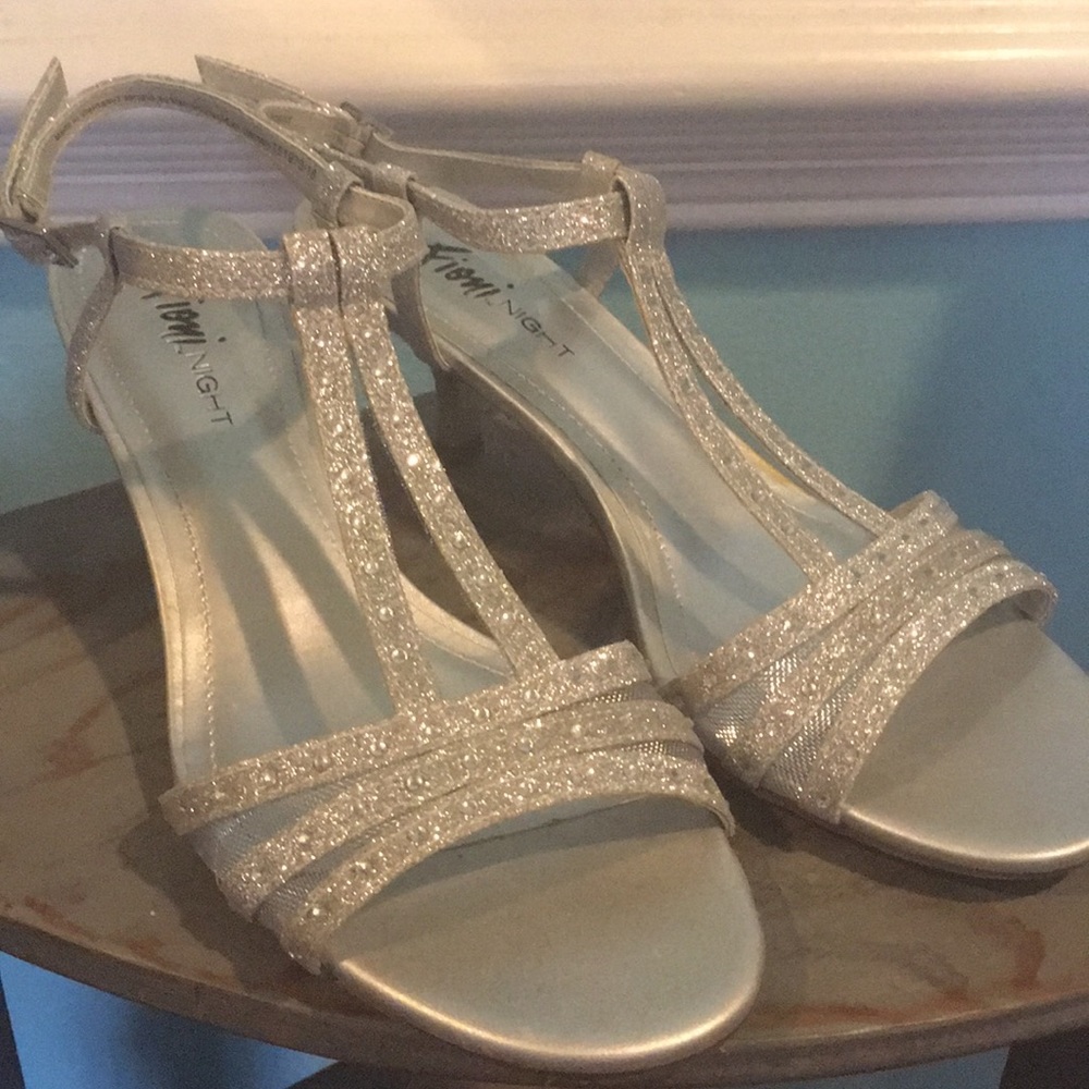 Fiona Night Monroe Silver Dress Shoe